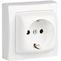 legrand 097380 Base de Enchufe Montaje En Superficie- 3680 W- 230 V- Blanco